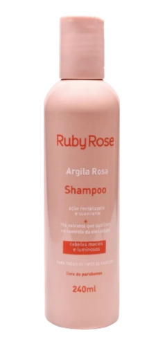 Imagem 3 de 6 de Kit Shampoo + Condicionador Argila Rosa Ruby Rose