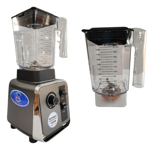Liquidificador Blender 1500w Real + Kit 1 Jarra Completa Bja