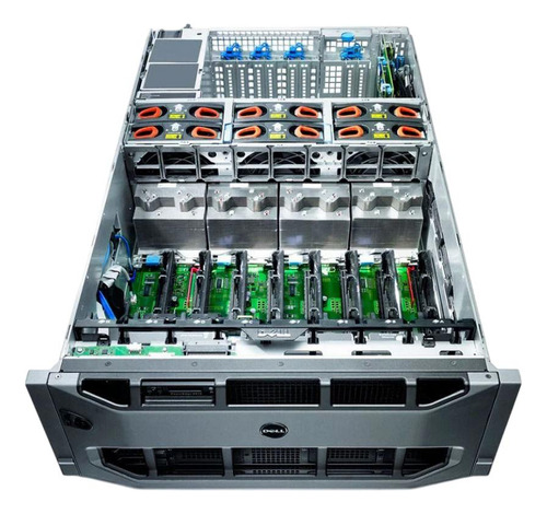 Servidor Dell R910 4 Xeon E7-4850 256 Gb 1,2 Tb Sas Sfp+ 10g (Recondicionado)