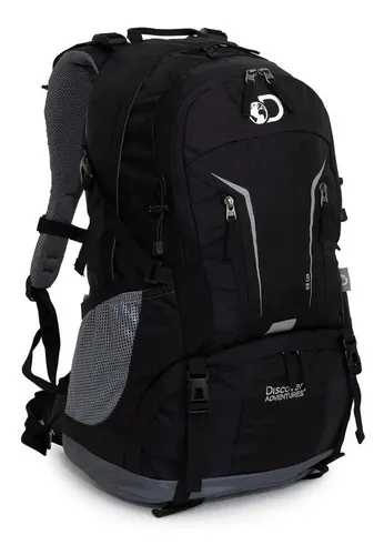 Mochila Trekking Discovery Salida Hidratacion Cobertor 50 L