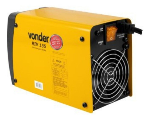 Imagem 6 de 6 de Máquina De Solda Inverter Vonder Riv 135 220v 68.78.135.220