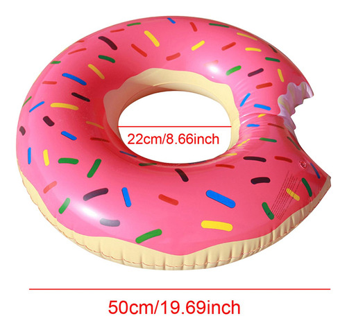 Boia De Natação, Brinquedo Diâmetro Externo 50cm Rosa
