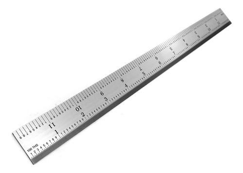 Regla Maquinista Benchmark Tools 466637 30 Cm Acero Inoxidab Color