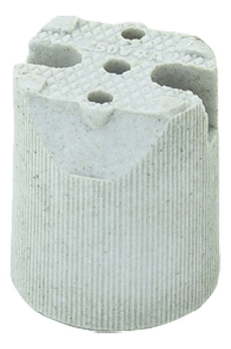 Soquete/receptáculo Thompson Porcelana E27 Th51 - Embalagem