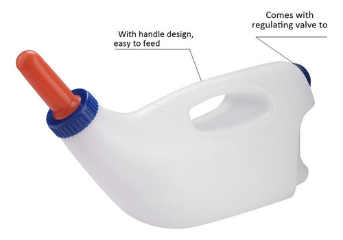 Tazas De Biberón De Leche De Alimentación De Vaca De Ternero