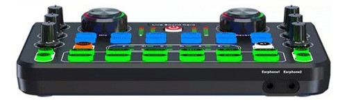 Mini Mezclador De Sonido Portátil Voice Changer Para Dj