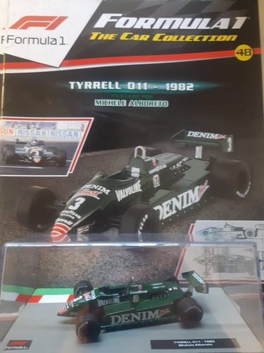 Auto Coleccion Formula 1 Tyrrell 011 Michele Alboreto 1982