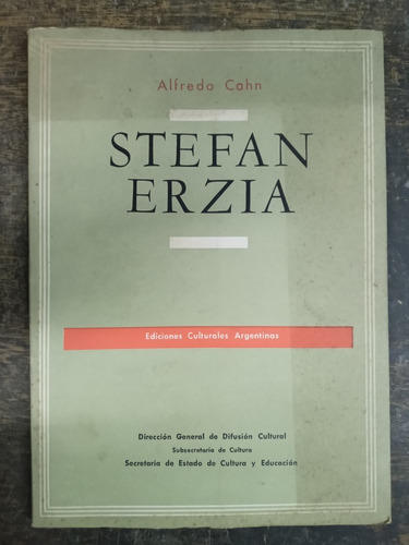 Stefan Erzia * Alfredo Cahn * Eca 1967 *