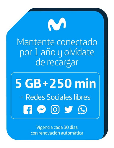 Chip Anual 5gb