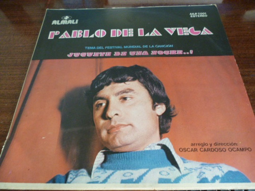 Pablo De La Vega Juguete De Una Noche Vinilo Argentino