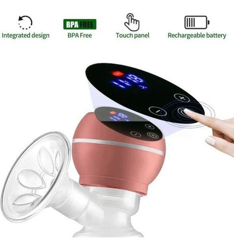 Bombinha Materna Tira Leite Usb Sem Fio Ultrassônico 01407