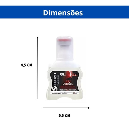 Kit 5 Unidades - Supremo Ivermectina Inj 3,5% 50ml Noxon