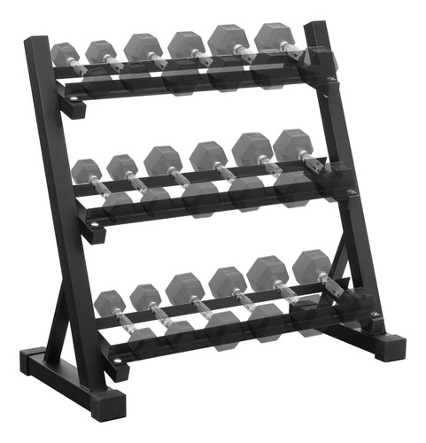 Rack De Mancuernas Altera Ajustable Mancuerna Hexagonal Gym