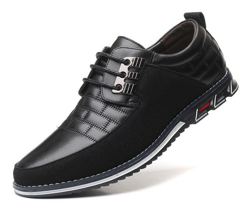 Zapatos De Hombre De Talla Grande Con Cordones Delanteros In