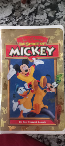 Vhs The Spirit Of Mickey Original