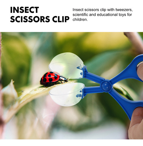 Juego De 4 Pinzas Con Clip Para Animales, Kit De Exploración