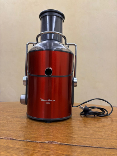 Juguera Eléctrica Moulinez Roja 220v, 1000w Rojo (Usado)