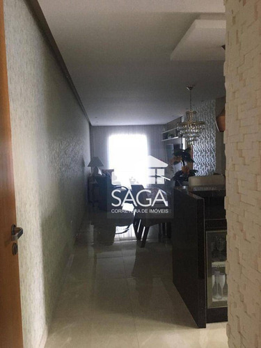 Imagem 2 de 30 de Todo Planejado E Decorado! Vista Mar! Apartamento Com 3 Dormitórios À Venda, 128 M² Por R$ 900.000 - Canto Do Forte - Praia Grande/sp - Ap4135
