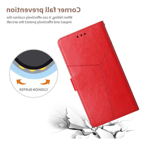 Funda Abatible Para Vivo Y03 4g Kickstand-libro De Cubierta