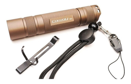 Lanterna Convoy S2 Plus Alta Potência Led Sst40 Recarregavel
