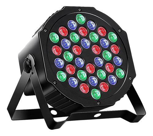 Luz Proton Par 36 Led Profesional Rgb Audioritmico Display