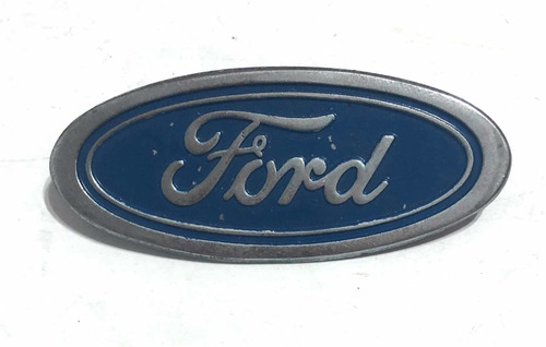 Insignia Ovalo Parrilla Baul Ford Sierra Original Metal