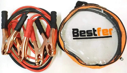 Cabo de carga bateria 1200a chupeta reforçado caminhão Onibus carro 2,5m grosso 12v 24v cor vermelho