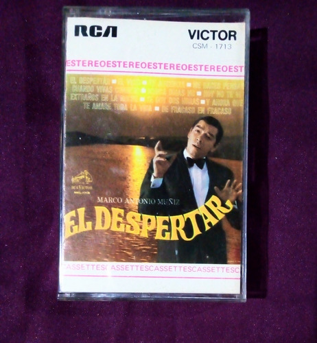 Marco Antonio Muñiz Cassette 1972 El Despertar 