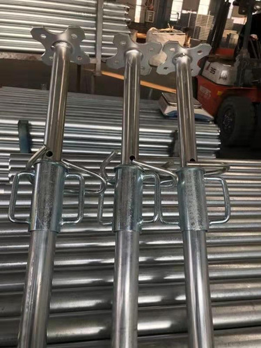 Puntal Metálico Cimbra Galvanizado,pie Derecho 2.20 A 4.00mm