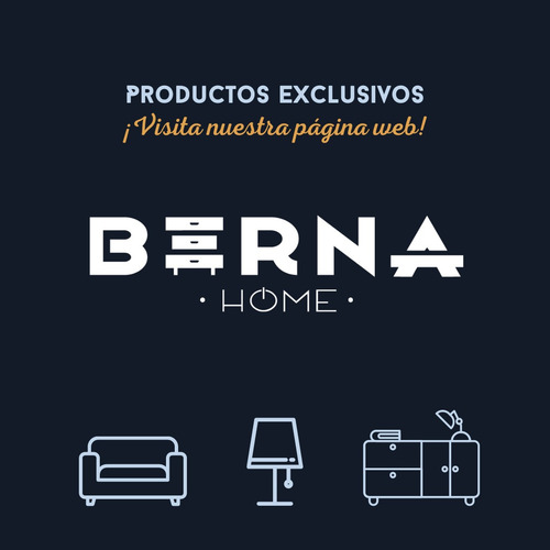 Sofá Mónaco 2 Cuerpos Resortes Y Espuma 160 Cm - Berna Home