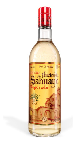 Tequila Rep. 100% Hacienda Sahuayo 1 Litro