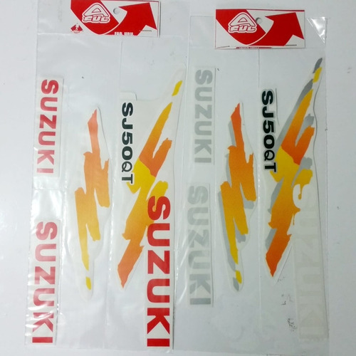 Calcos Adhesivos Suzuki Sj50