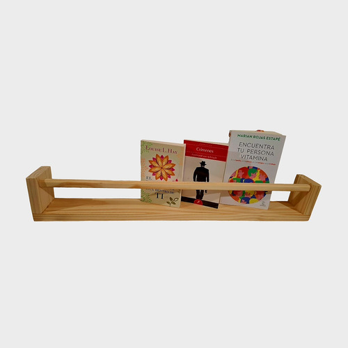 Repisa Revistero Pared Madera 80cm Jc Armados