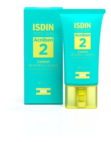 Isdin Acniben Gel Crema Control De Brillos Y Granos 40 Ml