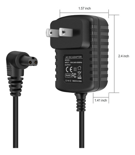 Cargador De 9 V Para Destornillador Inalámbrico Negro Y Deck