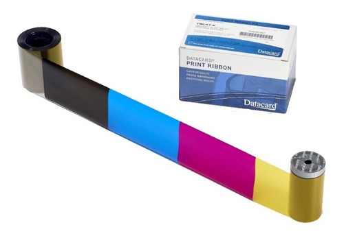 Ribbon Full Color + Uv Para Impresoras Datacard Cd165