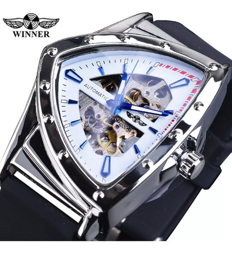 Reloj Mecánico Automático Con Esfera Triangular Para Hombre