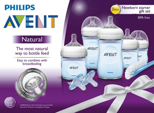 Kit Set De Teteros Avent Azul Anticólicos Avent Philips