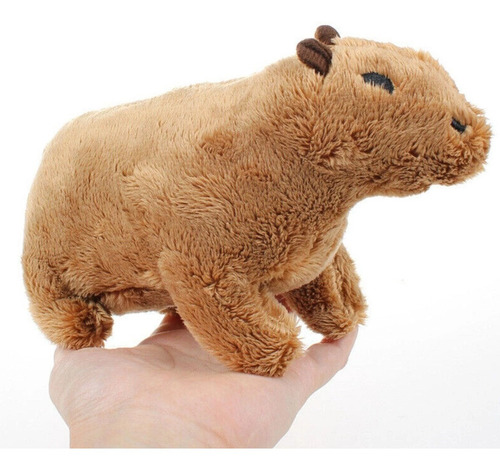 Mini Pelúcia Brinquedo Boneco Capivara 16cm