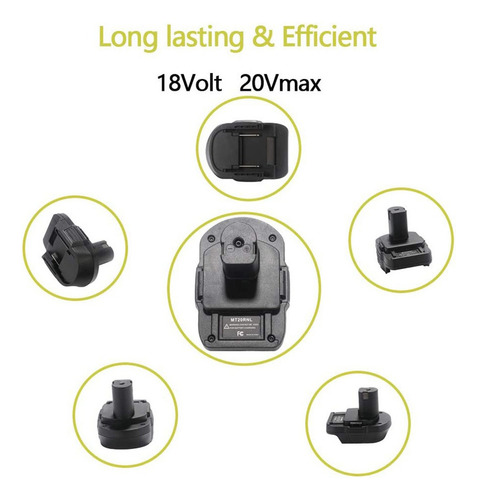 Adaptador De Batería Mt20rnl Para Batería Makita 18v Convert