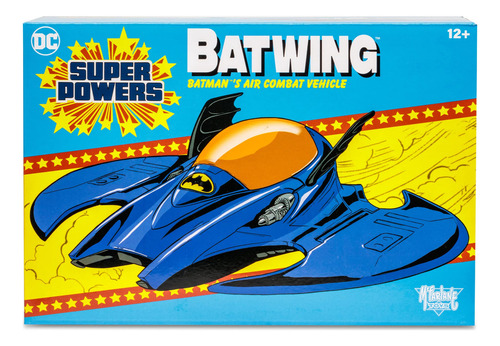 Veículo Mcfarlane Dc Batman Batwing Super Powers 10 Cm