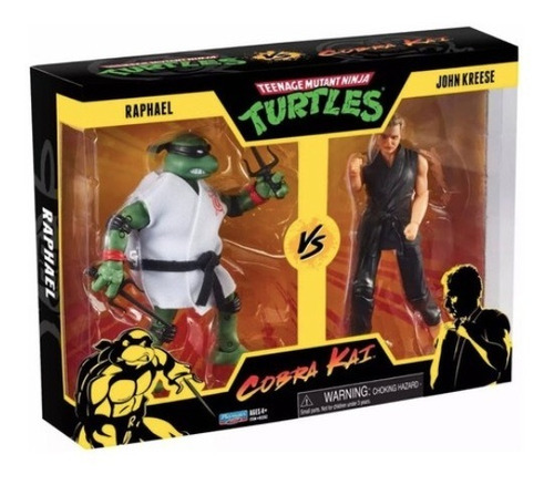 Figura Tortugas Ninja Raphael Edicion Especial Cobra Kai