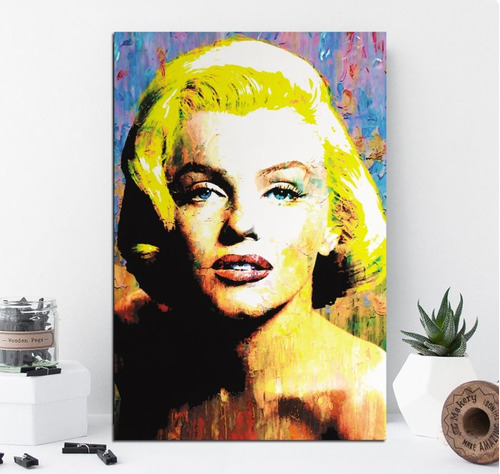 Cuadro 20x30cm Marilyn Monroe Pin Up Hermosa