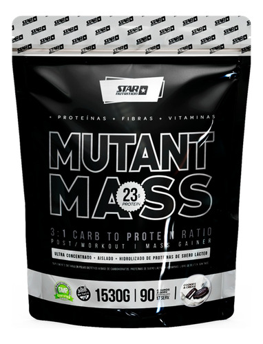 Mutant Mass Gainer 1,53 Kg Star Nutrition Ganador De Peso