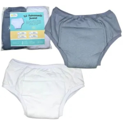 Roupa Íntima Geriátrica Em Algodão Para Escapes De Urina 2un Tamanho Gg