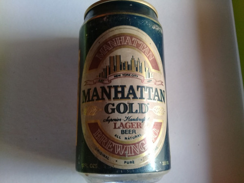 Lata Cerveja Manhattan Gold