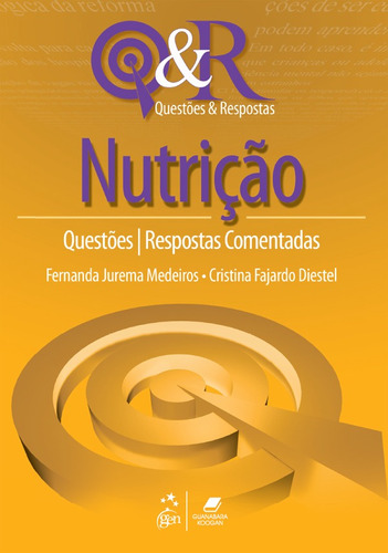 Q&R - Questões & Respostas | Nutrição, de Medeiros. Editora Guanabara Koogan Ltda., capa mole em português, 2013