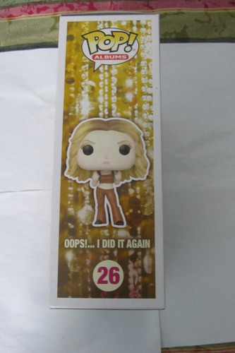 Imagen 6 de 10 de Funko Pop Britney Spears Oops Figura De Vinyl