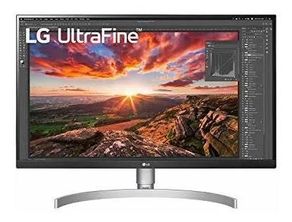 Monitor Ips Uhd De 27 LG 27un850-w Color Plateado De 3840