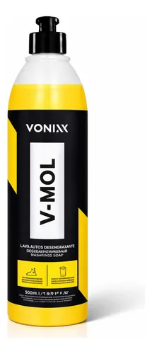 V Mol Shampoo Lava Autos Desengraxante 500ml Vonixx Biodegradável